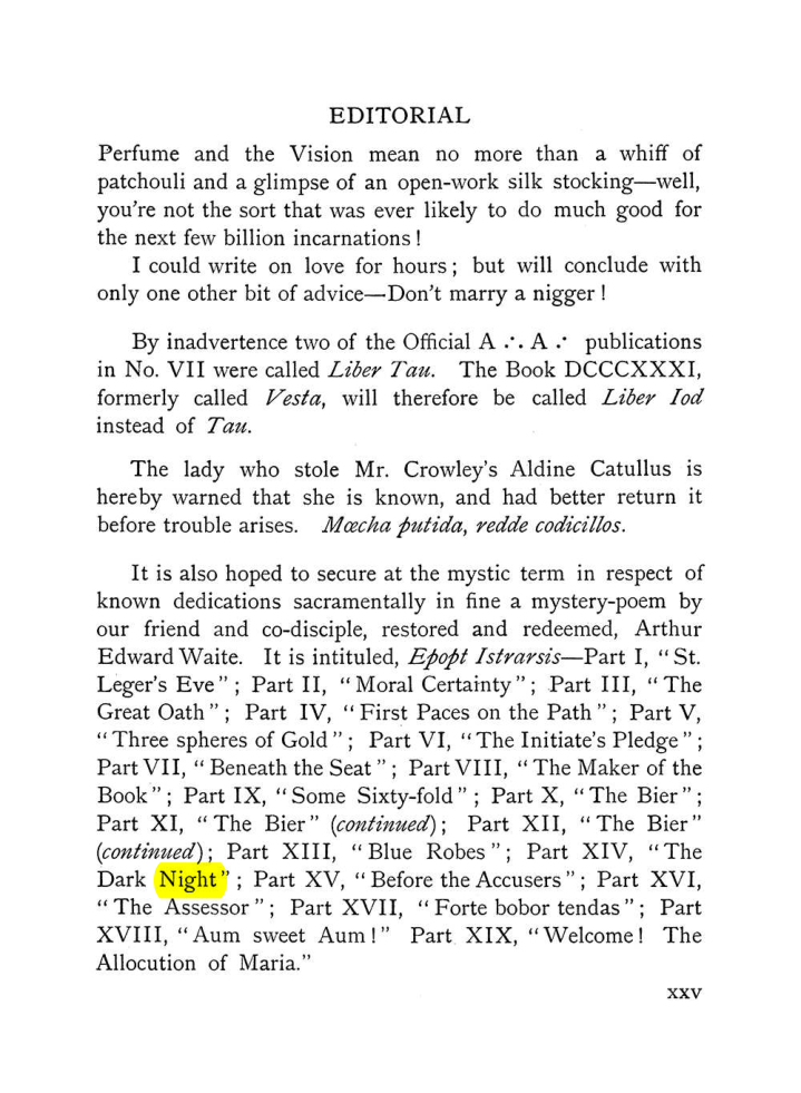 Original scan of The Equinox (Volume I, Number VII), PDF page 25