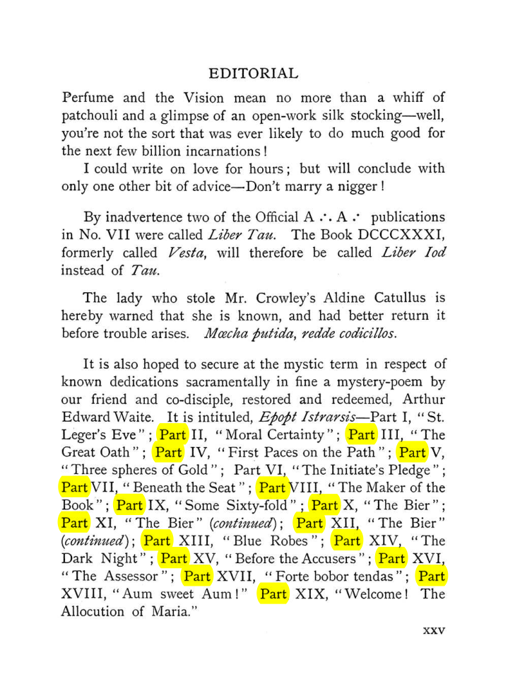 Original scan of The Equinox (Volume I, Number VII), PDF page 25