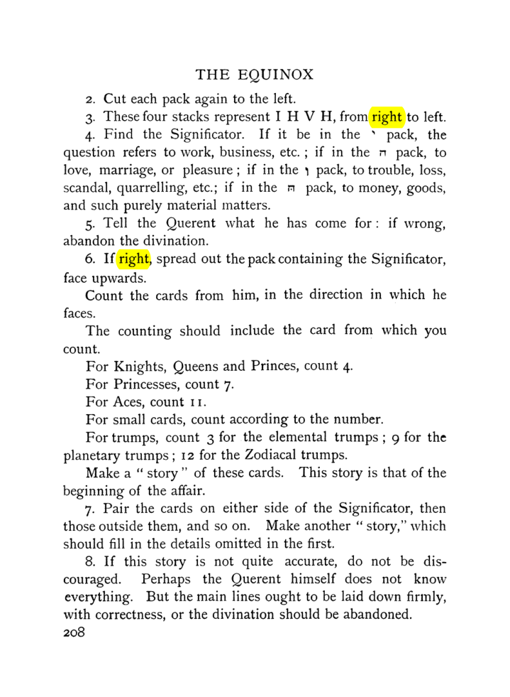 Original scan of The Equinox (Volume I, Number VII), PDF page 250