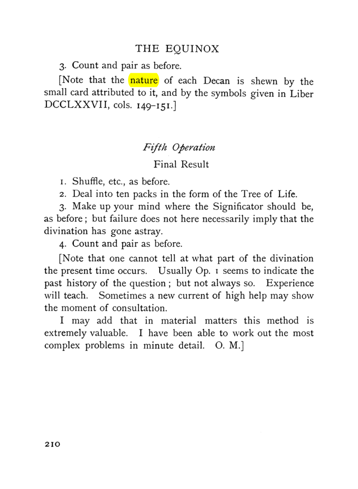 Original scan of The Equinox (Volume I, Number VII), PDF page 252
