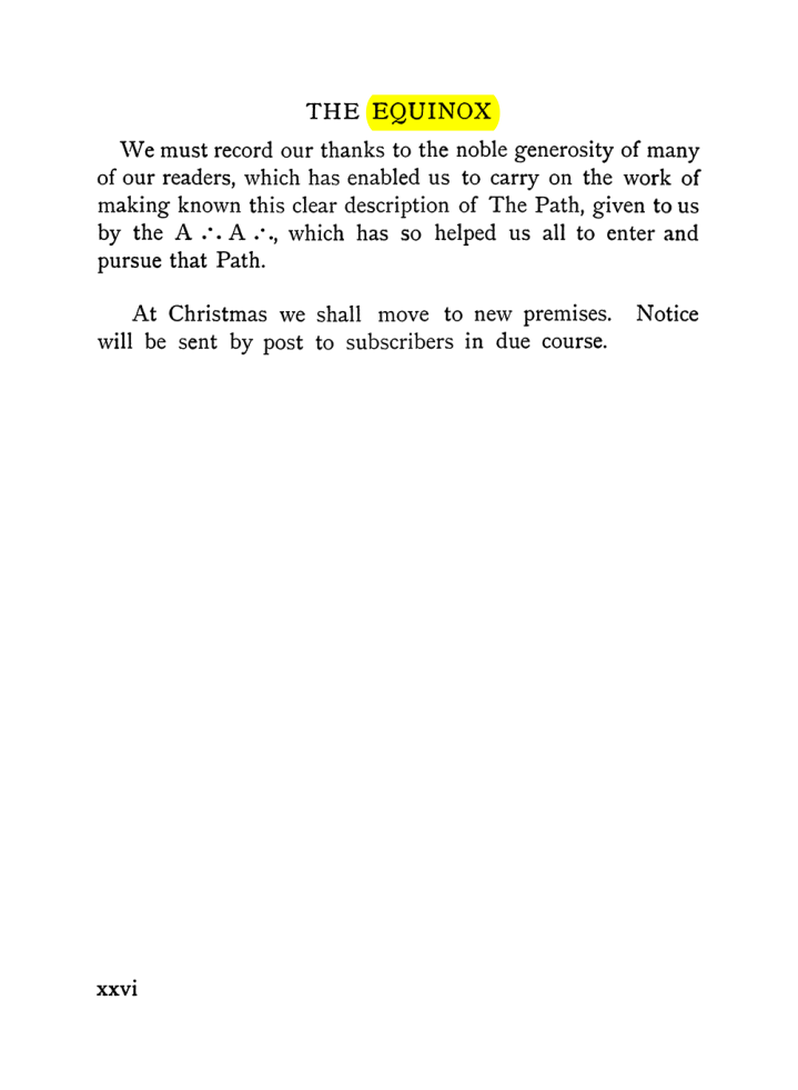 Original scan of The Equinox (Volume I, Number VII), PDF page 26