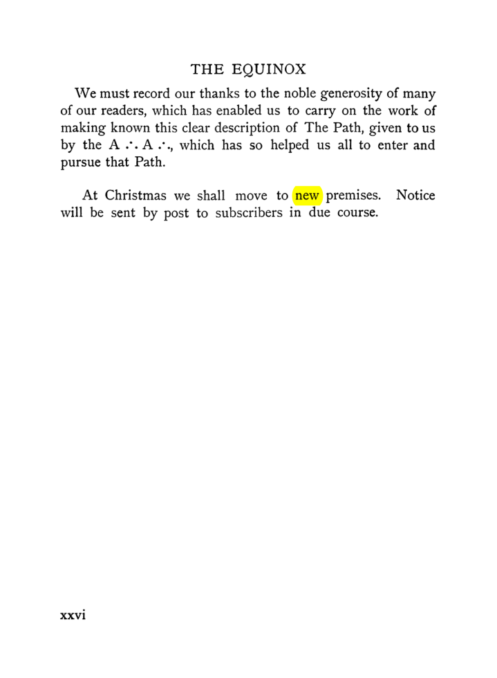 Original scan of The Equinox (Volume I, Number VII), PDF page 26