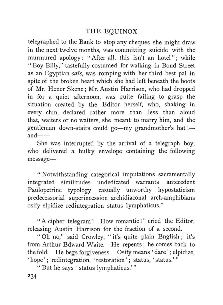 Original scan of The Equinox (Volume I, Number VII), PDF page 276