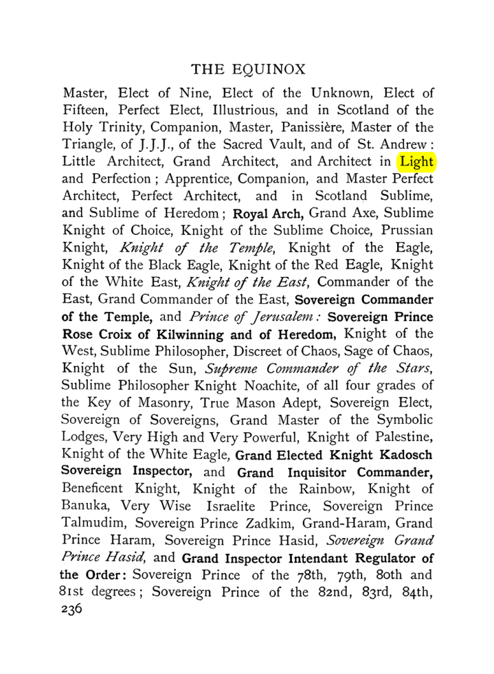 Original scan of The Equinox (Volume I, Number VII), PDF page 278