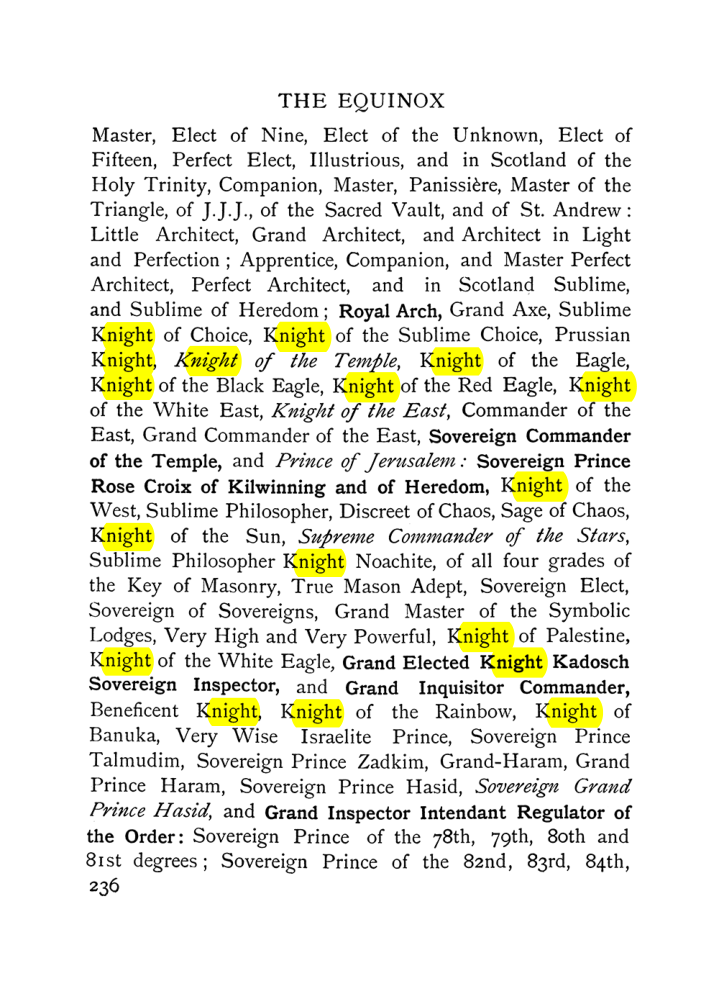 Original scan of The Equinox (Volume I, Number VII), PDF page 278