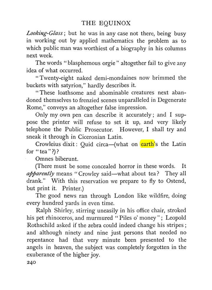 Original scan of The Equinox (Volume I, Number VII), PDF page 282