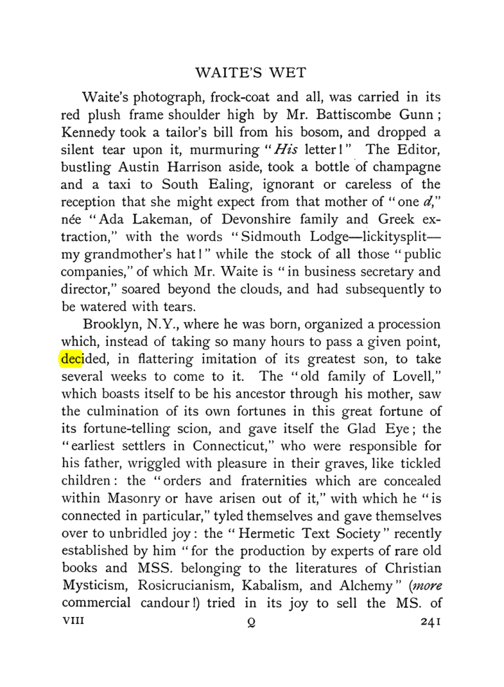 Original scan of The Equinox (Volume I, Number VII), PDF page 283