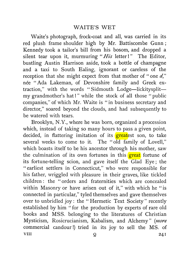 Original scan of The Equinox (Volume I, Number VII), PDF page 283