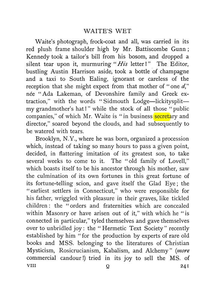 Original scan of The Equinox (Volume I, Number VII), PDF page 283