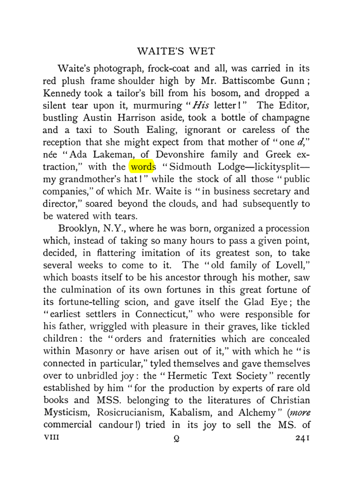 Original scan of The Equinox (Volume I, Number VII), PDF page 283