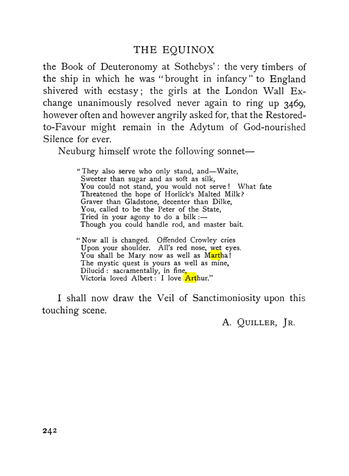 Original scan of The Equinox (Volume I, Number VII), PDF page 284