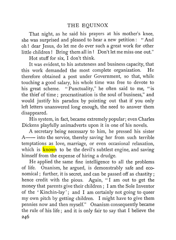Original scan of The Equinox (Volume I, Number VII), PDF page 288
