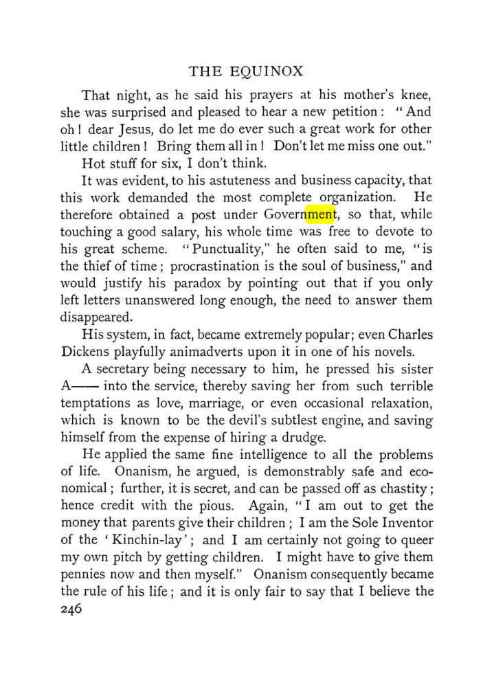 Original scan of The Equinox (Volume I, Number VII), PDF page 288