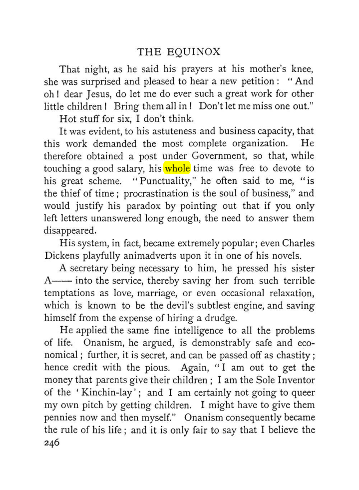 Original scan of The Equinox (Volume I, Number VII), PDF page 288