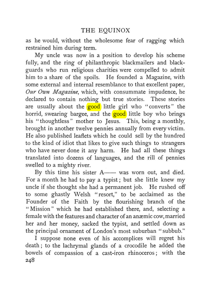 Original scan of The Equinox (Volume I, Number VII), PDF page 290