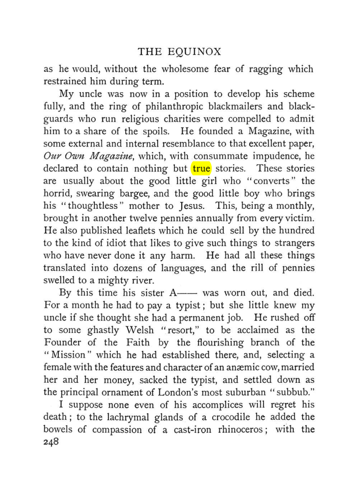 Original scan of The Equinox (Volume I, Number VII), PDF page 290