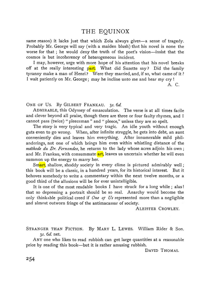 Original scan of The Equinox (Volume I, Number VII), PDF page 296