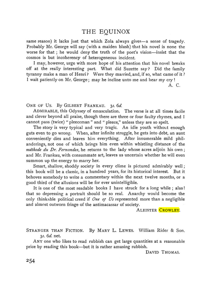 Original scan of The Equinox (Volume I, Number VII), PDF page 296