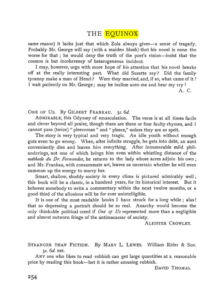 Original scan of The Equinox (Volume I, Number VII), PDF page 296
