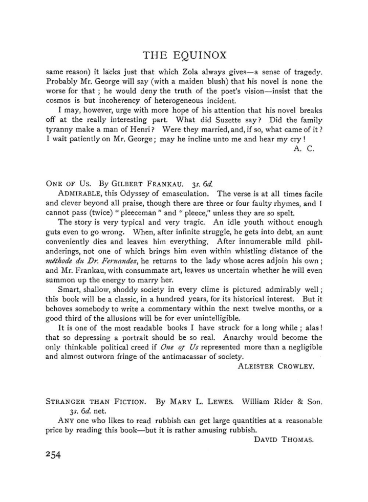 Original scan of The Equinox (Volume I, Number VII), PDF page 296