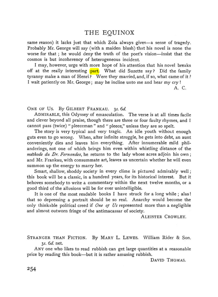 Original scan of The Equinox (Volume I, Number VII), PDF page 296