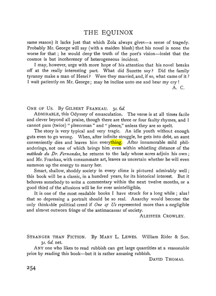 Original scan of The Equinox (Volume I, Number VII), PDF page 296