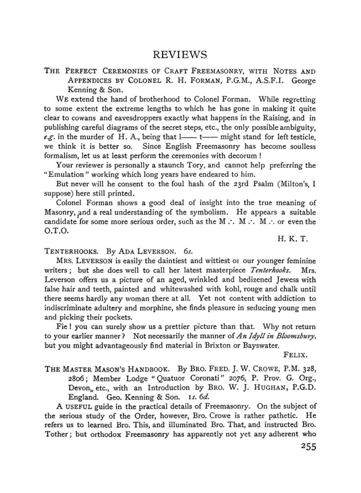 Original scan of The Equinox (Volume I, Number VII), PDF page 297