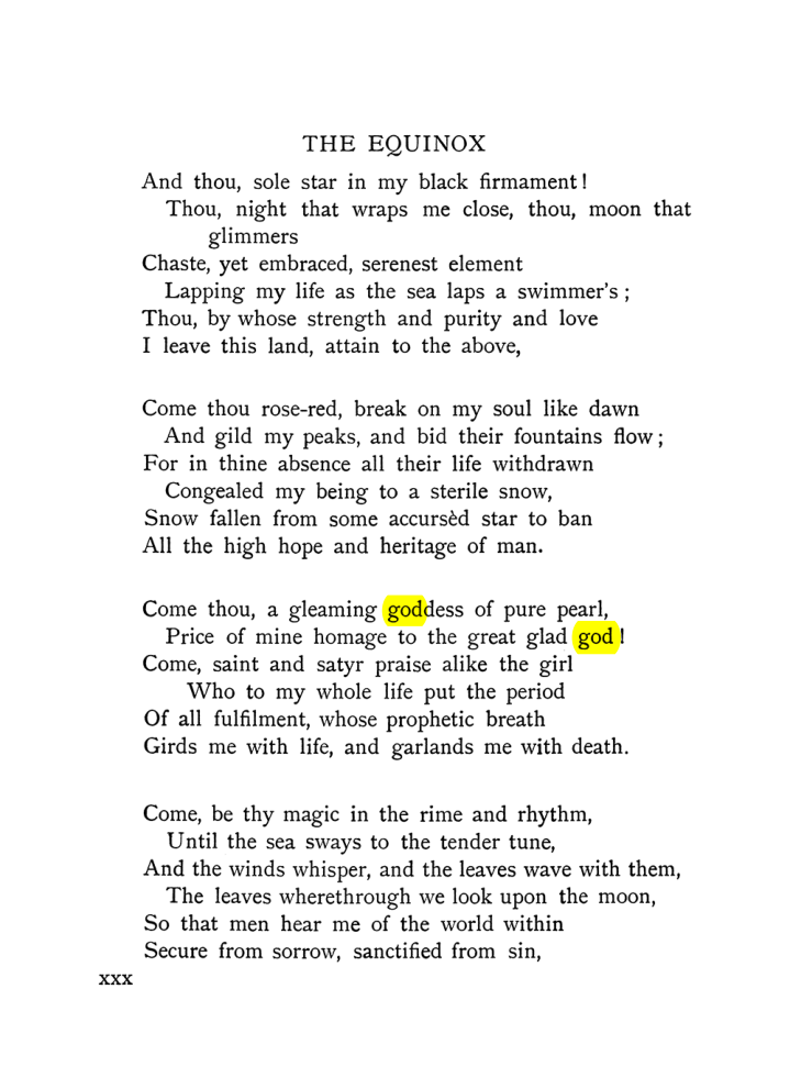 Original scan of The Equinox (Volume I, Number VII), PDF page 30