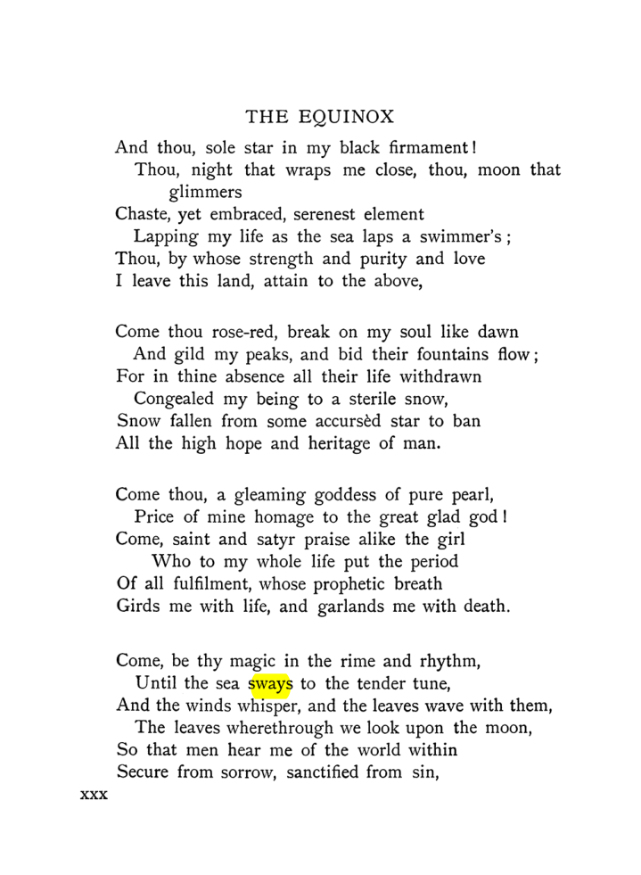 Original scan of The Equinox (Volume I, Number VII), PDF page 30