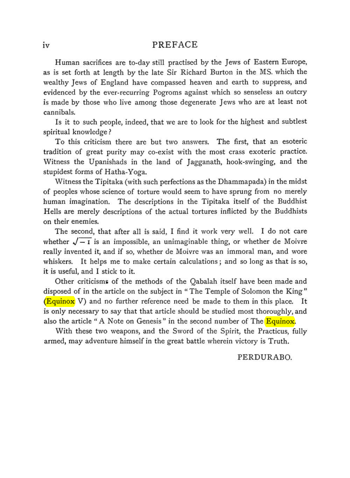 Original scan of The Equinox (Volume I, Number VII), PDF page 304