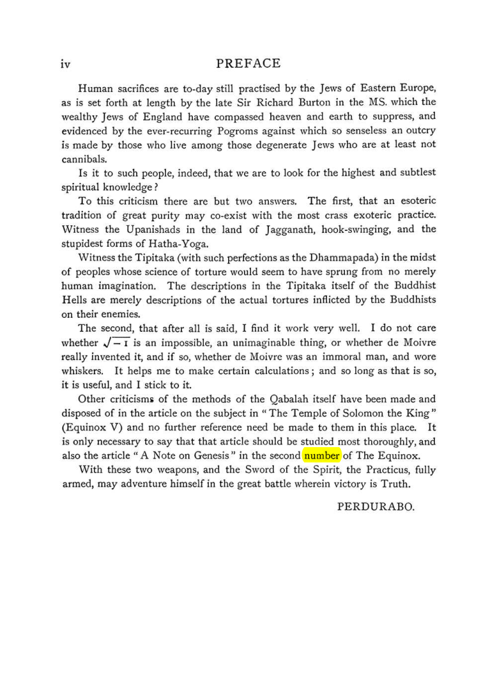 Original scan of The Equinox (Volume I, Number VII), PDF page 304