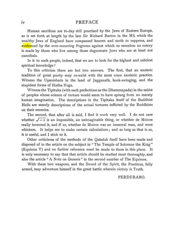 Original scan of The Equinox (Volume I, Number VII), PDF page 304