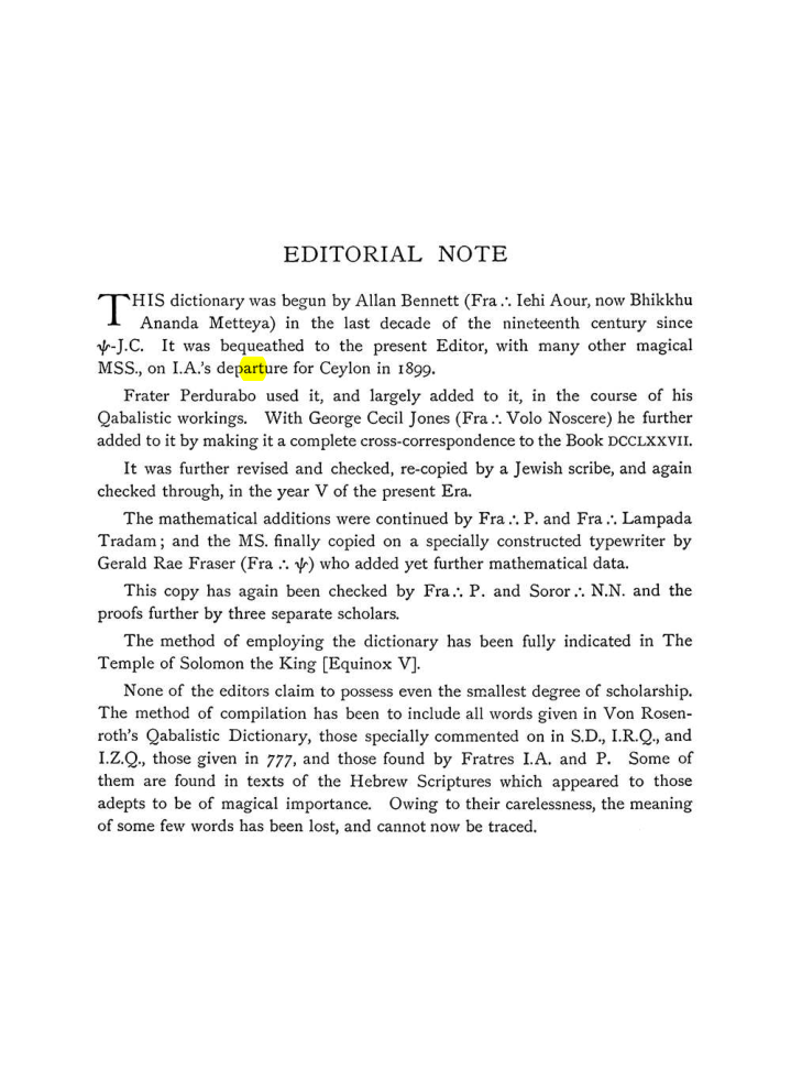Original scan of The Equinox (Volume I, Number VII), PDF page 305