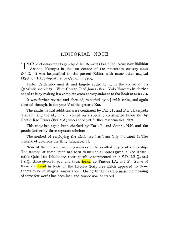 Original scan of The Equinox (Volume I, Number VII), PDF page 305
