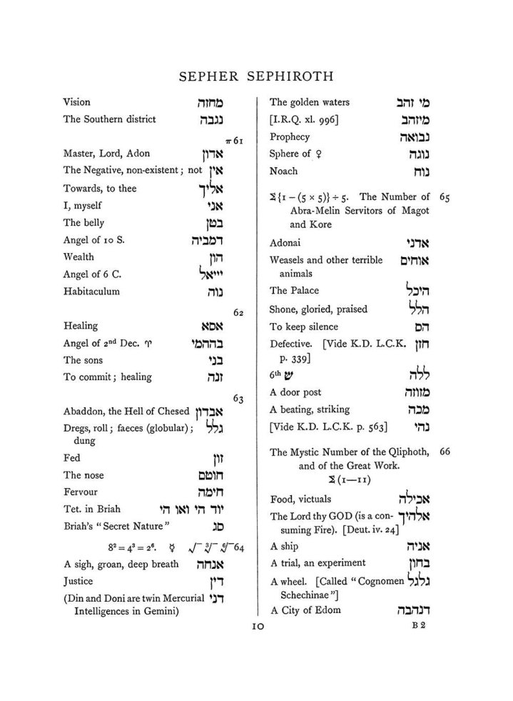 Original scan of The Equinox (Volume I, Number VII), PDF page 326