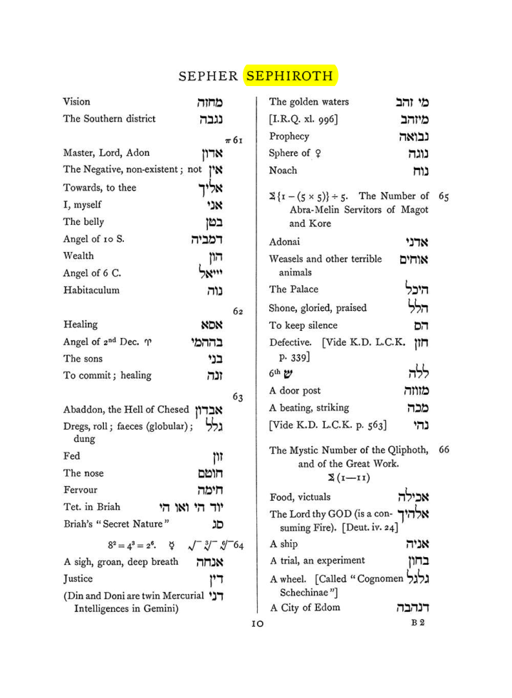 Original scan of The Equinox (Volume I, Number VII), PDF page 326