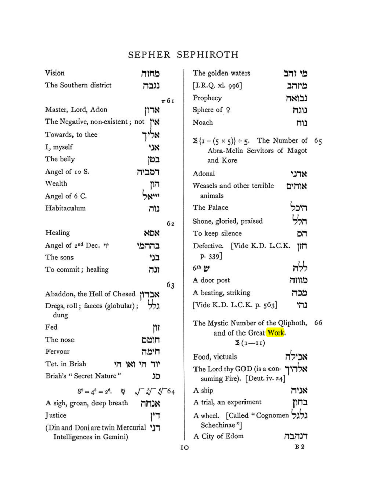 Original scan of The Equinox (Volume I, Number VII), PDF page 326