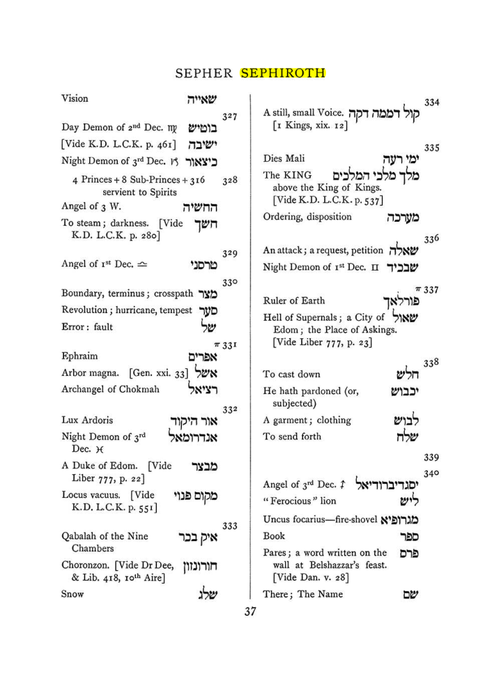 Original scan of The Equinox (Volume I, Number VII), PDF page 353