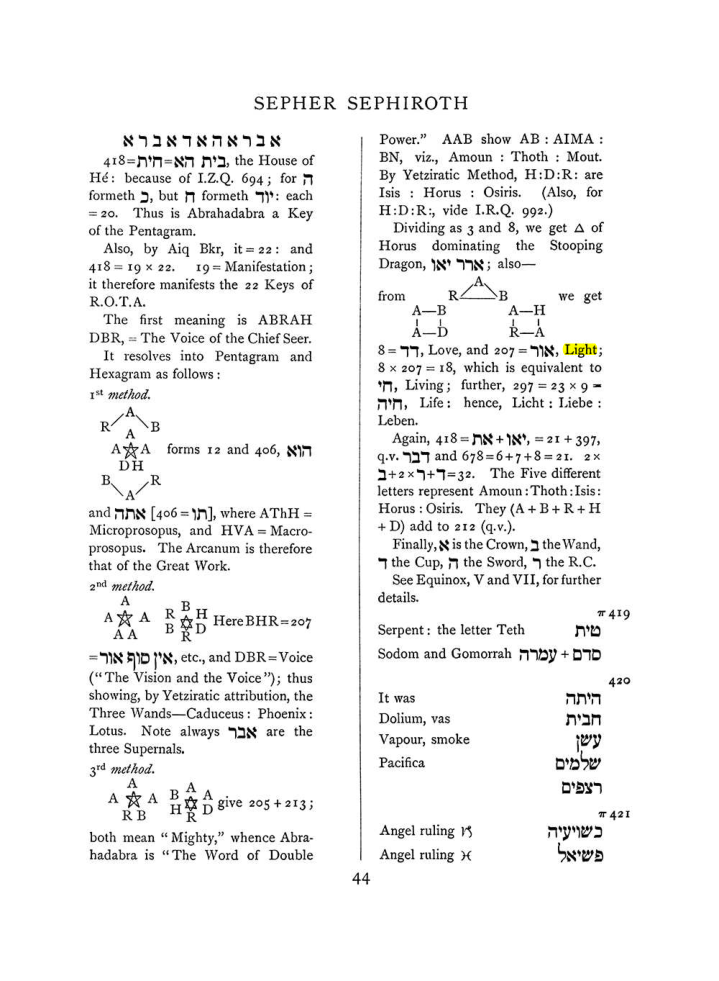 Original scan of The Equinox (Volume I, Number VII), PDF page 360
