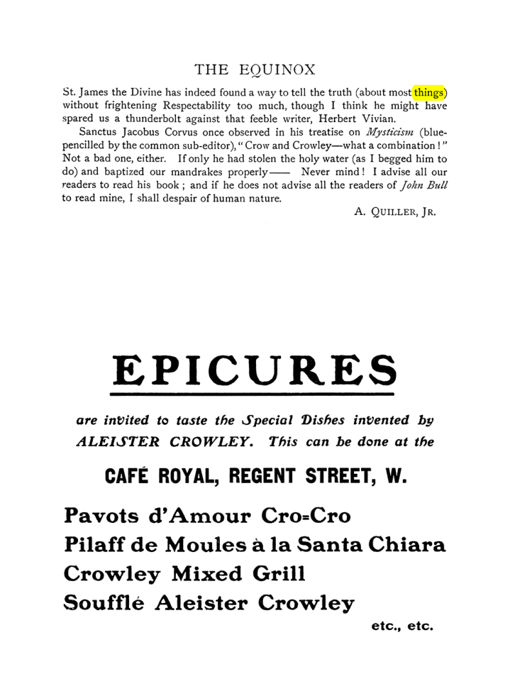 Original scan of The Equinox (Volume I, Number VII), PDF page 418
