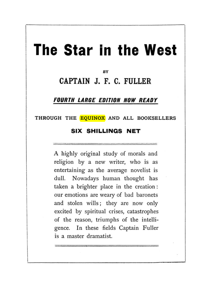 Original scan of The Equinox (Volume I, Number VII), PDF page 429