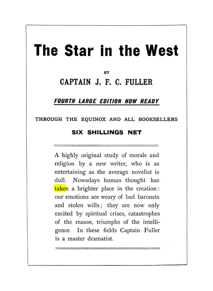 Original scan of The Equinox (Volume I, Number VII), PDF page 429