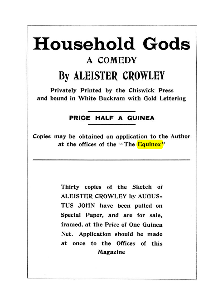 Original scan of The Equinox (Volume I, Number VII), PDF page 431