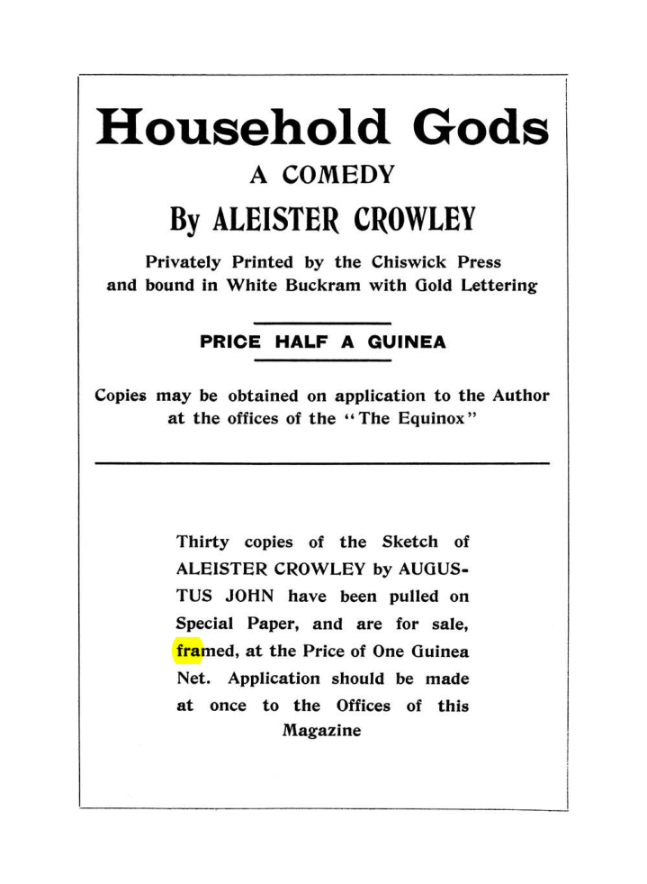 Original scan of The Equinox (Volume I, Number VII), PDF page 431