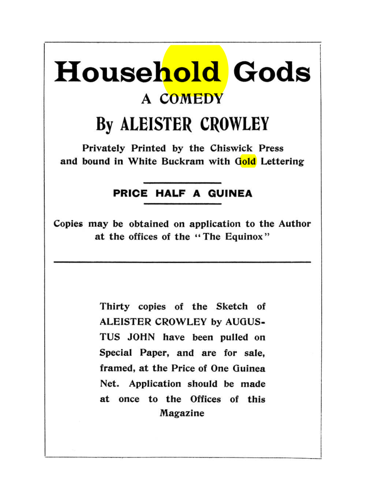Original scan of The Equinox (Volume I, Number VII), PDF page 431