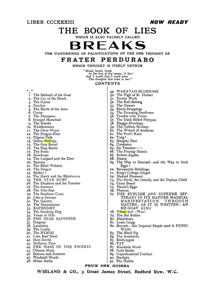 Original scan of The Equinox (Volume I, Number VII), PDF page 437