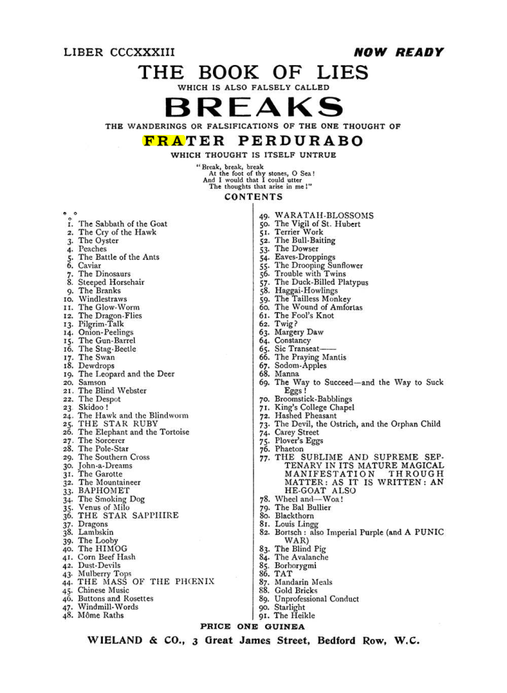 Original scan of The Equinox (Volume I, Number VII), PDF page 437