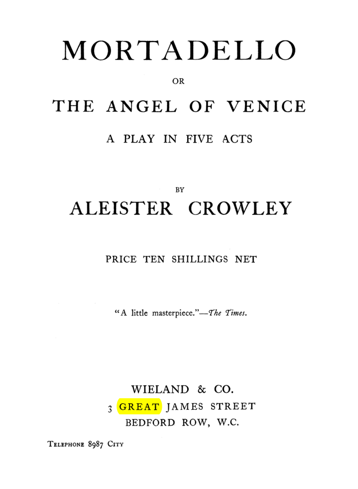 Original scan of The Equinox (Volume I, Number VII), PDF page 438
