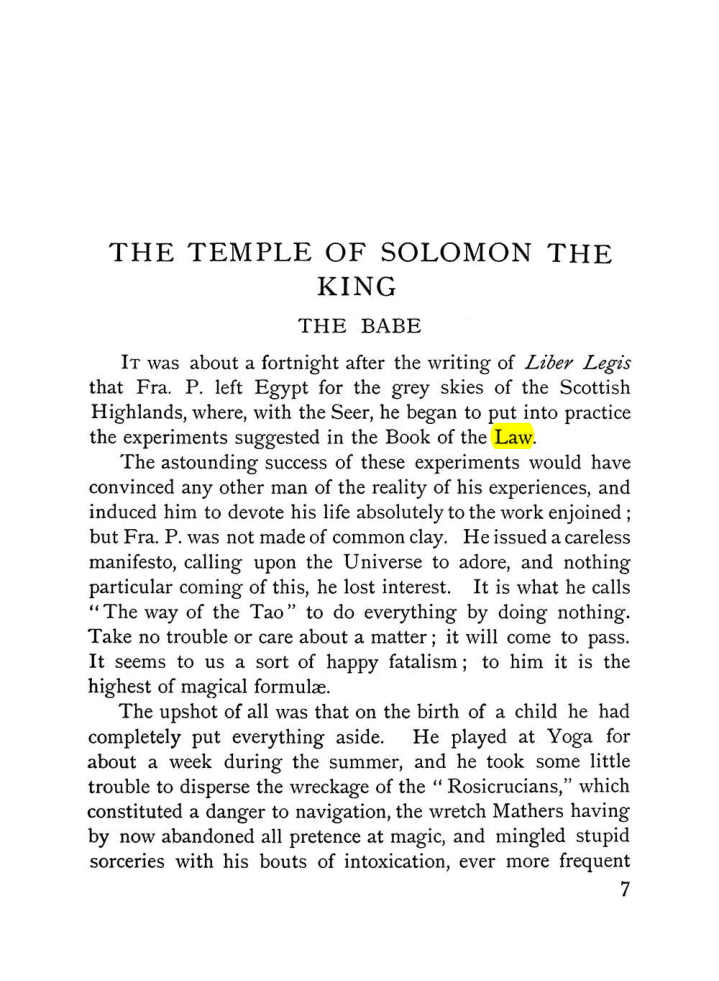 Original scan of The Equinox (Volume I, Number VII), PDF page 47