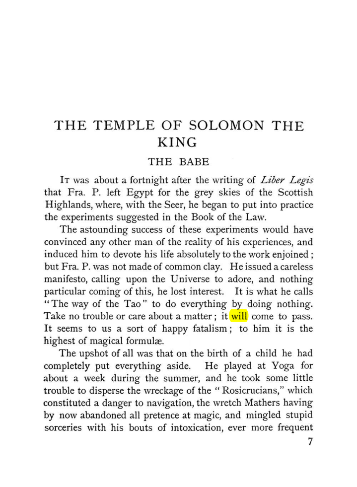 Original scan of The Equinox (Volume I, Number VII), PDF page 47